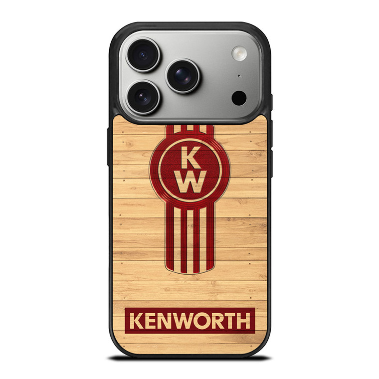 KENWORTH TRUCK LOGO WOODEN iPhone 17 Pro Case