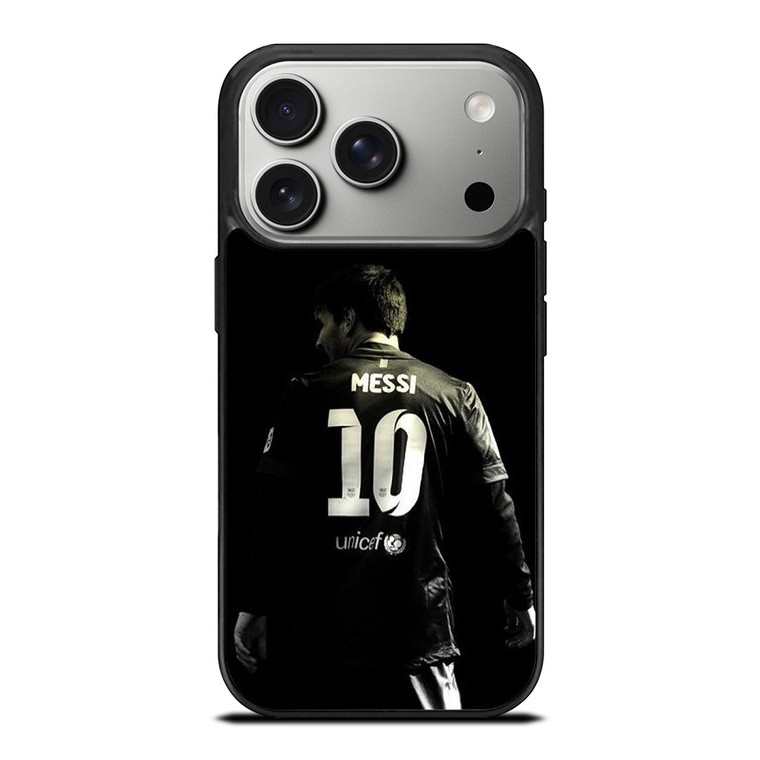 LIONEL MESSI BLACK AND WHITE iPhone 17 Pro Case