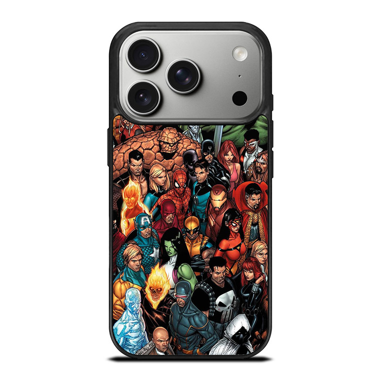 MARVEL COMICS CHARACTERS iPhone 17 Pro Case