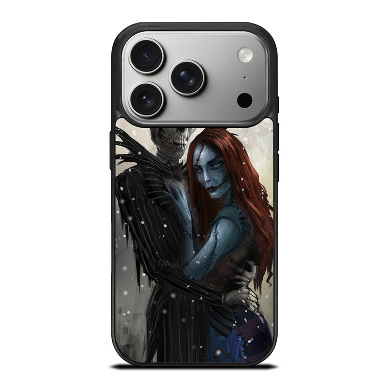 NIGHTMARE BEFORE CHRISTMAS JACK AND SALLY 4 iPhone 17 Pro Case