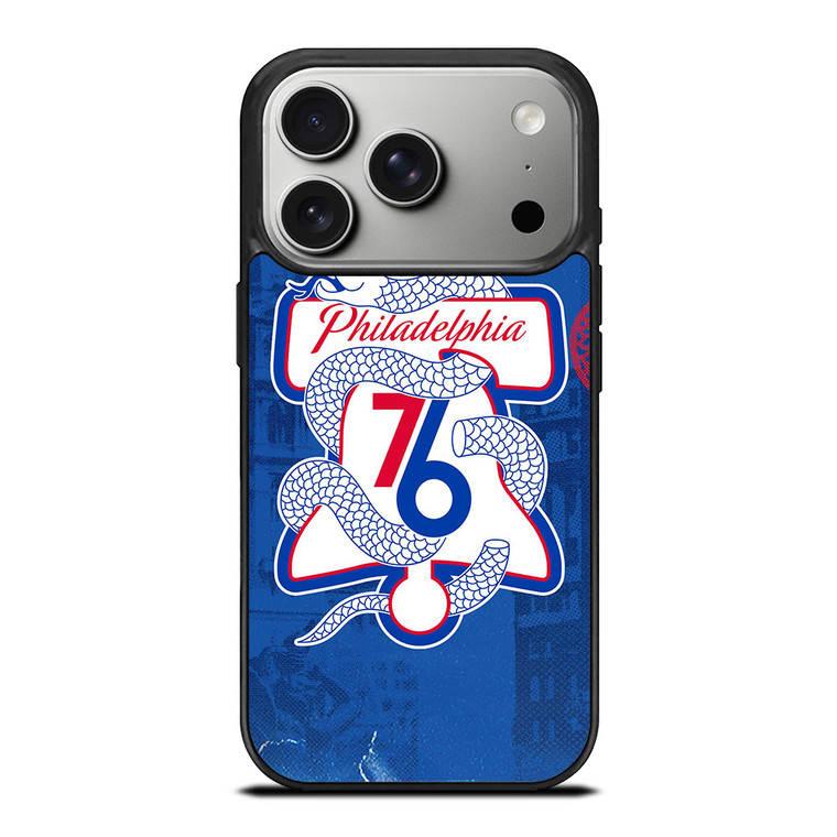PHILADELPHIA 76ERS LOGO iPhone 17 Pro Case