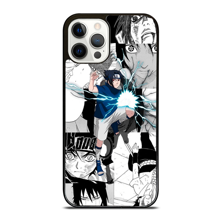 SASUKE UCHIHA COLLAGE 3 iPhone 12 Pro Case