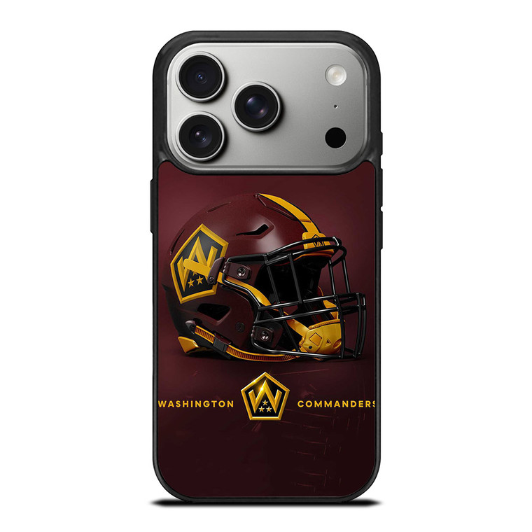 WASHINGTON COMMANDERS HELMET iPhone 17 Pro Case
