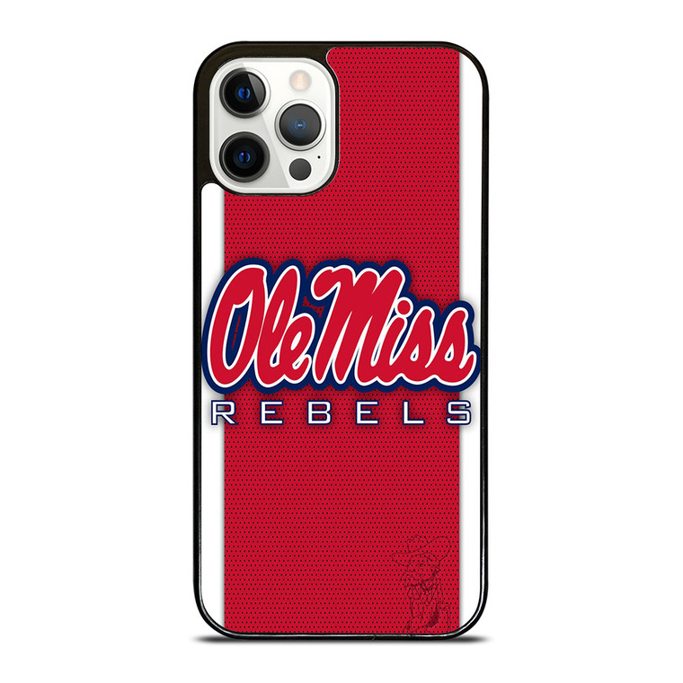 OLE MISS REBELS iPhone 12 Pro Case