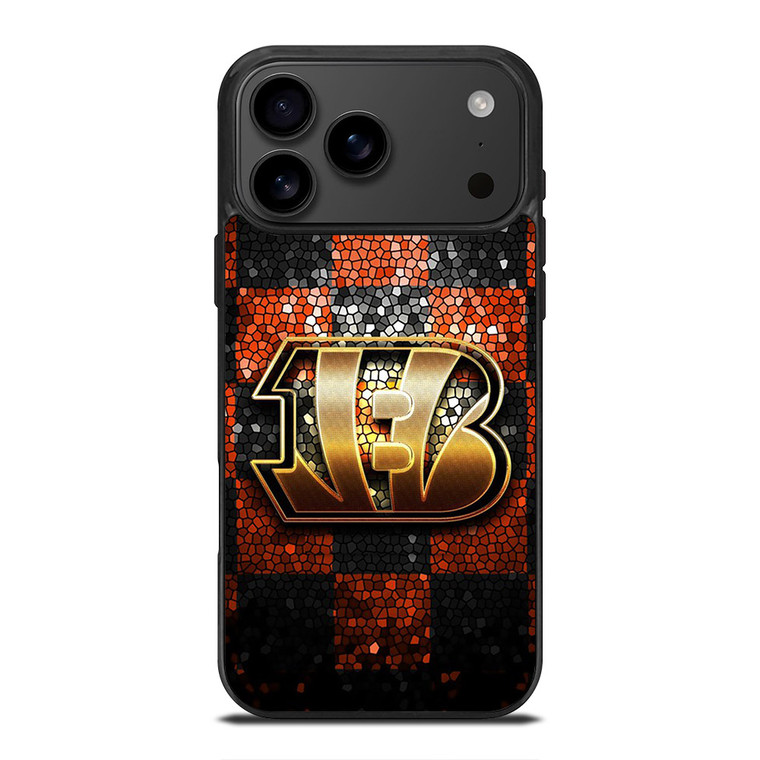 CINCINNATI BENGALS LOGO 2 iPhone 17 Pro Max Case