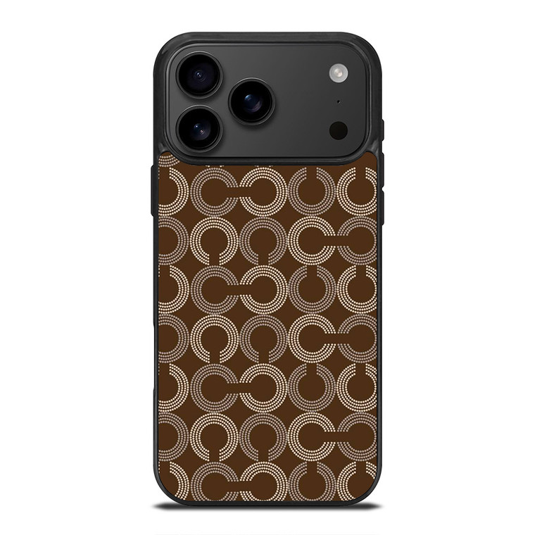 COACH PATTERN LOGO iPhone 17 Pro Max Case