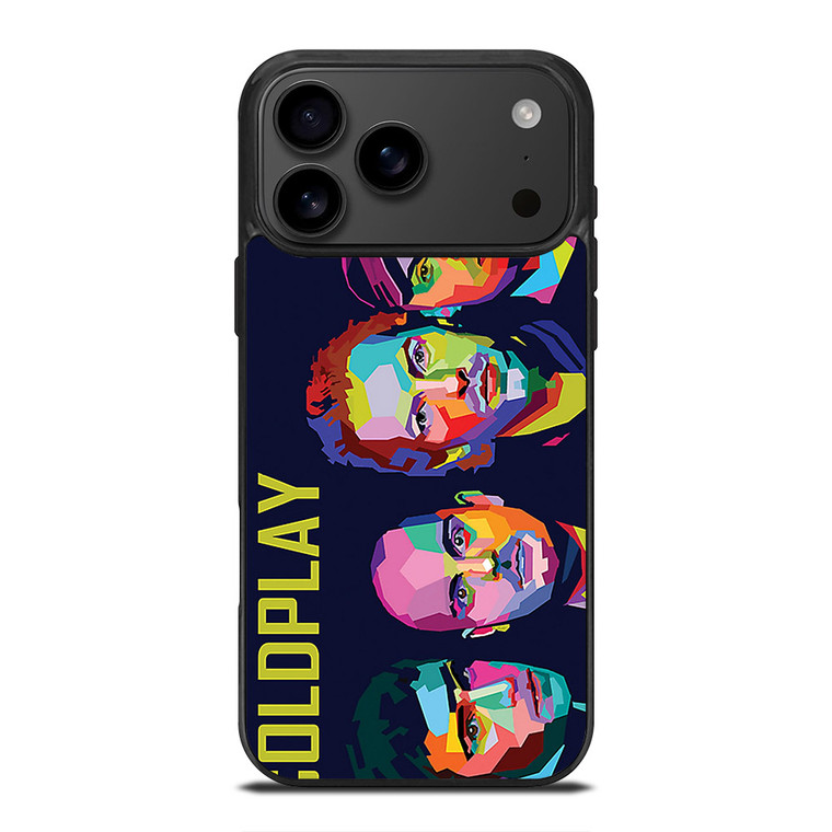 COLDPLAY POP ROCK BAND iPhone 17 Pro Max Case