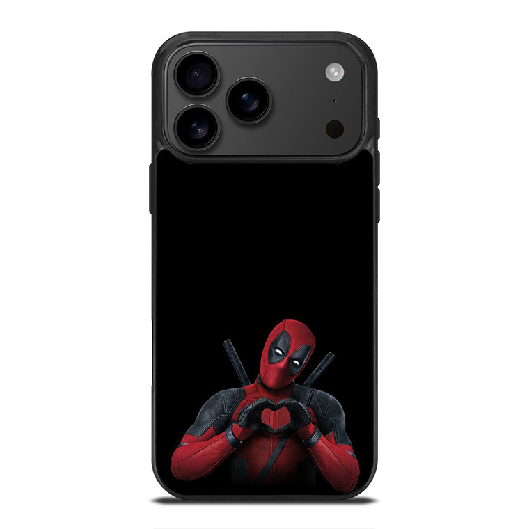 DEADPOOL SUPERHERO WITH LOVE iPhone 17 Pro Max Case