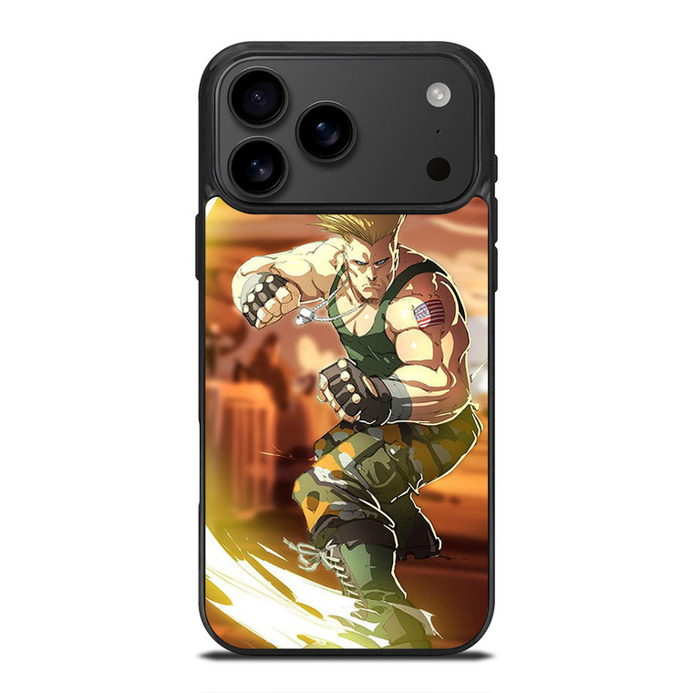 GUILE STREET FIGHTER 2 iPhone 17 Pro Max Case