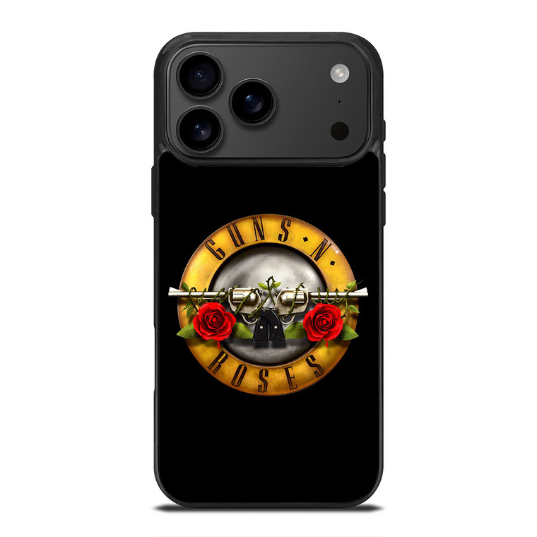 GUN AND ROSES LOGO iPhone 17 Pro Max Case