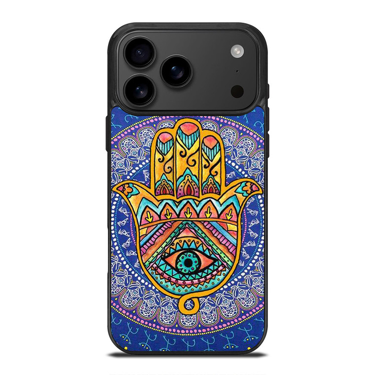 HAMSA EVIL EYE HAND iPhone 17 Pro Max Case