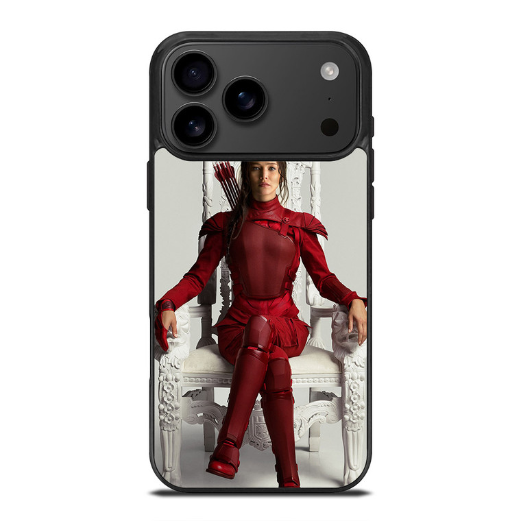 JENNIFER LAWRENCE HUNGER GAME RED iPhone 17 Pro Max Case