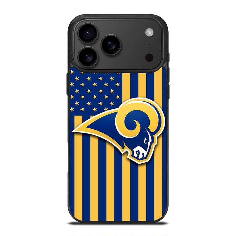 LA RAMS LOGO NFL iPhone 17 Pro Max Case
