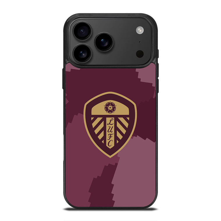 LEEDS UNITED FC ART LOGO iPhone 17 Pro Max Case