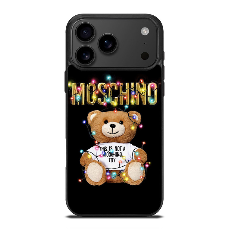 MOSCHINO BEAR iPhone 17 Pro Max Case