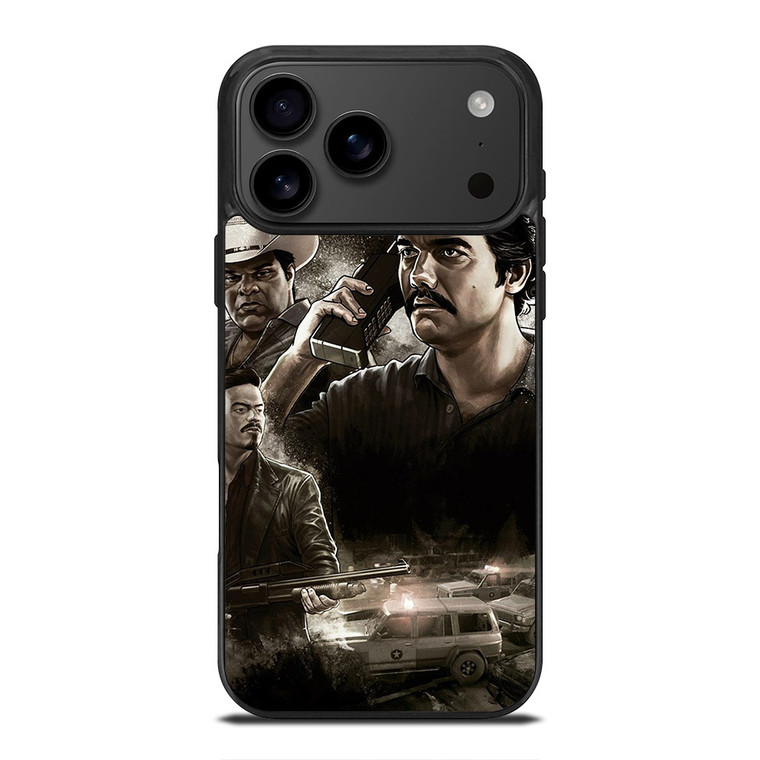 NARCOS CHARACTERS iPhone 17 Pro Max Case