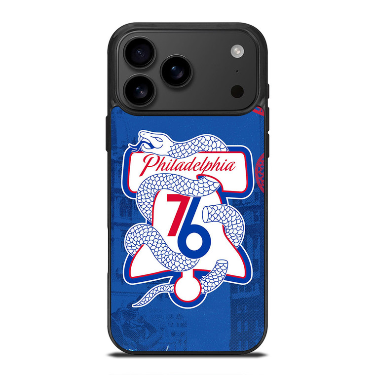 PHILADELPHIA 76ERS LOGO iPhone 17 Pro Max Case