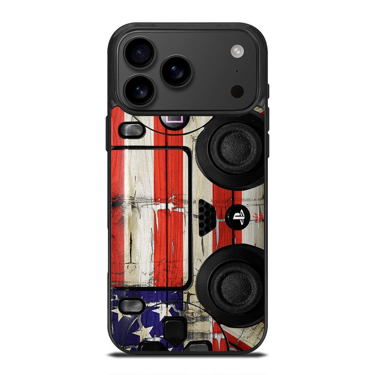 PS4 CONTROLLER AMERICAN iPhone 17 Pro Max Case