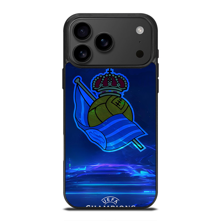 REAL SOCIEDAD LOGO ART iPhone 17 Pro Max Case