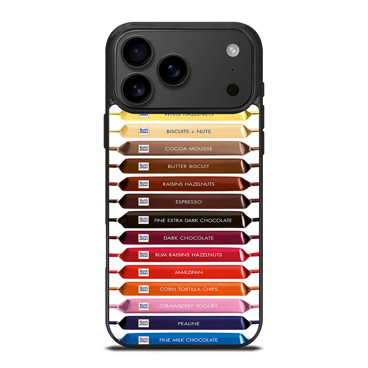 RITTER SPORT CHOCOLATE LIST iPhone 17 Pro Max Case