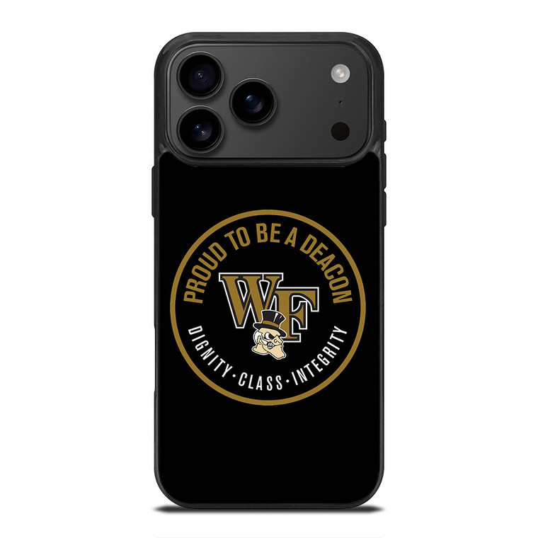 WAKE FOREST LOGO iPhone 17 Pro Max Case