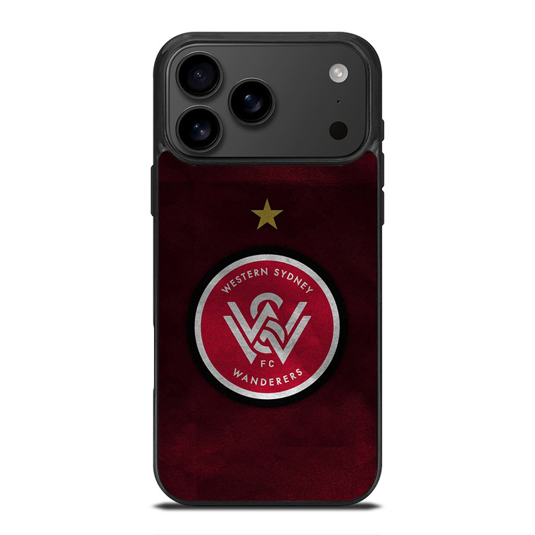 WESTERN SYDNEY WANDERERS FC LOGO iPhone 17 Pro Max Case
