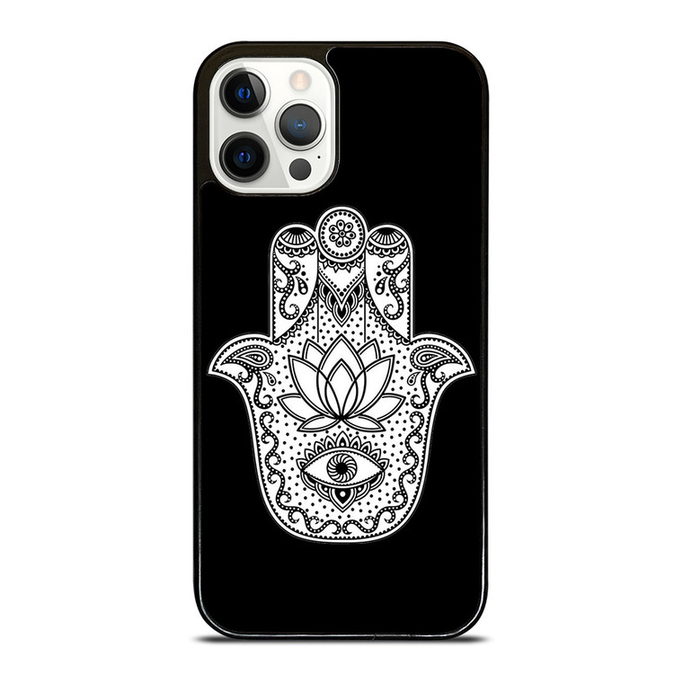 HAMSA EVIL EYE HAND 3 iPhone 12 Pro Case