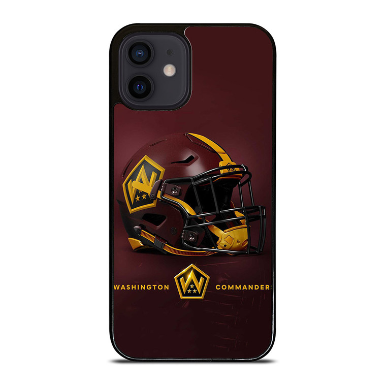 WASHINGTON COMMANDERS HELMET iPhone 12 Mini Case