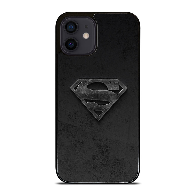 SUPERMAN BLACK LOGO iPhone 12 Mini Case