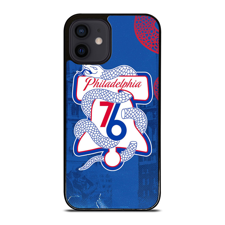 PHILADELPHIA 76ERS LOGO iPhone 12 Mini Case PHILADELPHIA 76ERS LOGO iPhone 12 Mini Case