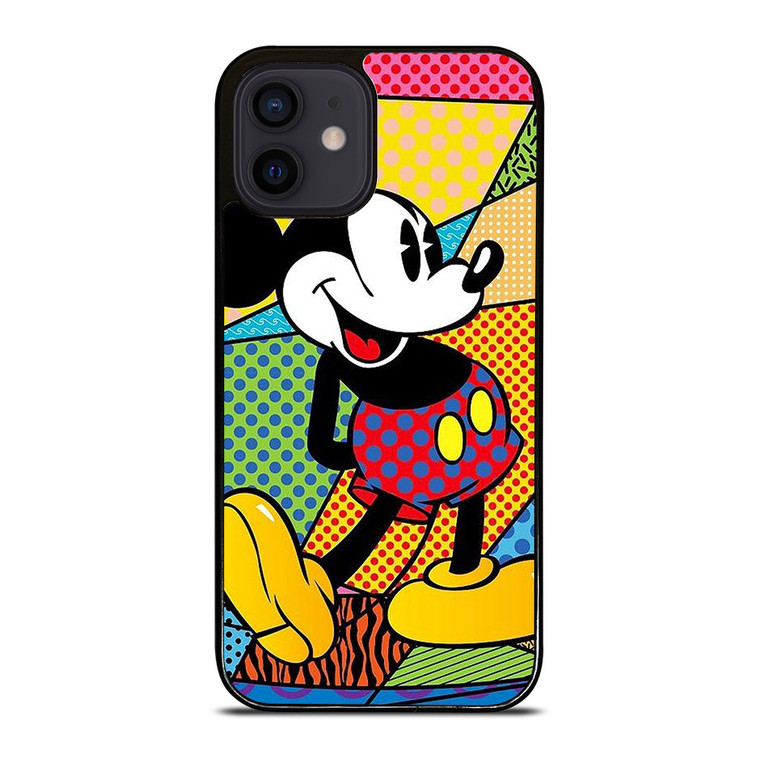 ROMERO BRITTO MICKEY MOUSE iPhone 12 Mini Case