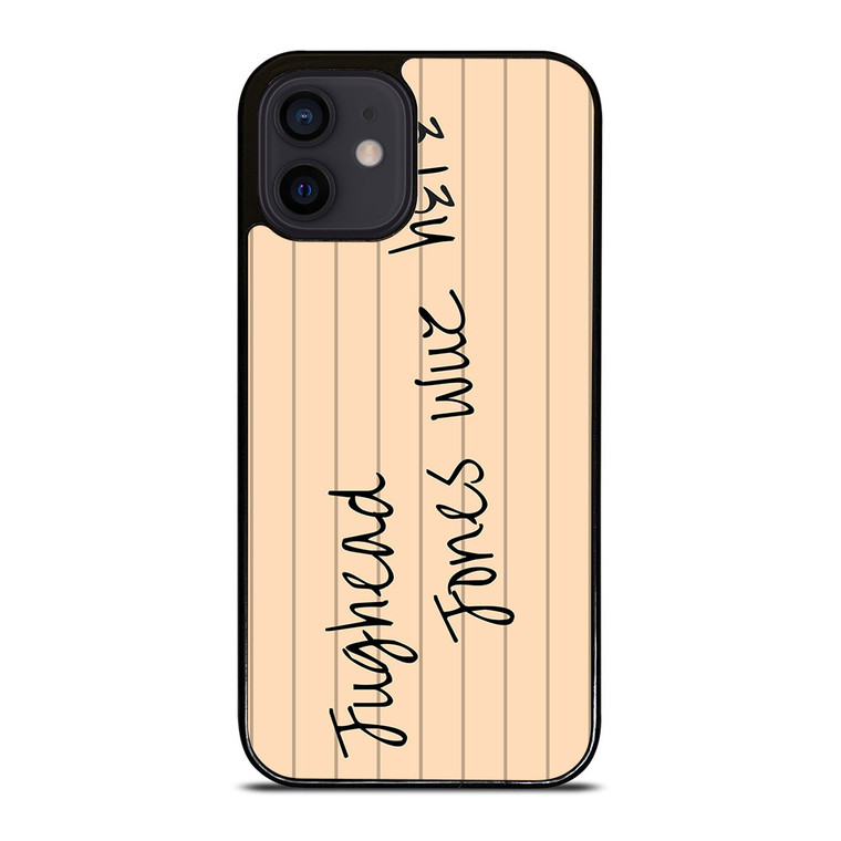 RIVERDALE JUGHEAD JONES WUZ HERE iPhone 12 Mini Case