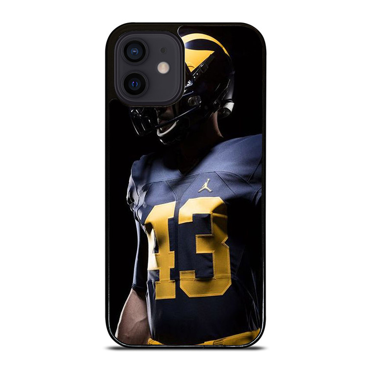 MICHIGAN WOLVERINES FOOTBALL 2 iPhone 12 Mini Case