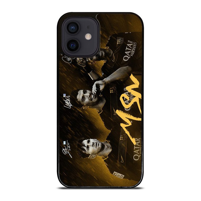 MESSI SUAREZ NEYMAR MSN BARCELONA iPhone 12 Mini Case MESSI SUAREZ NEYMAR MSN BARCELONA iPhone 12 Mini Case