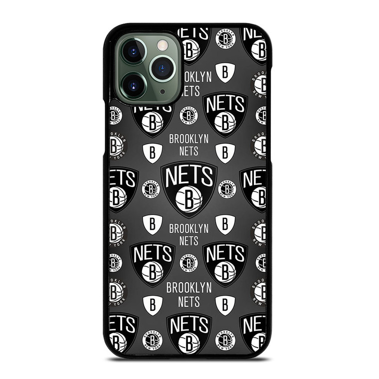 BROOKLYN NETS PATTERN iPhone 11 Pro Max Case