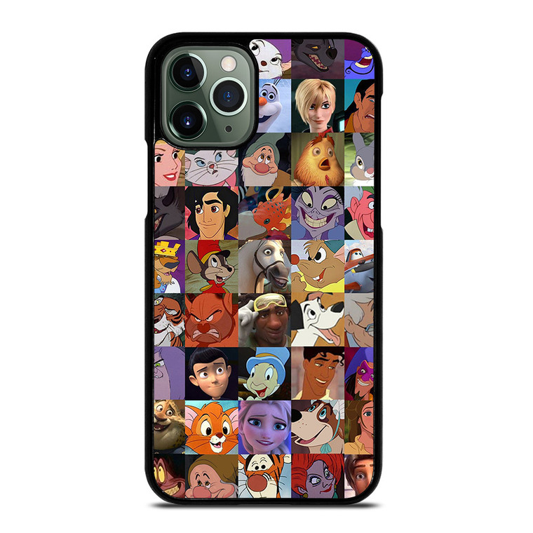 ALL DISNEY CHARACTERS COLLAGE iPhone 11 Pro Max Case