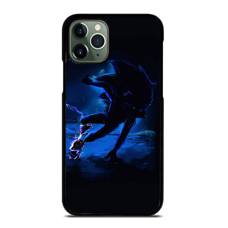 SONIC HEDGEHOG SILHOUETTE iPhone 11 Pro Max Case