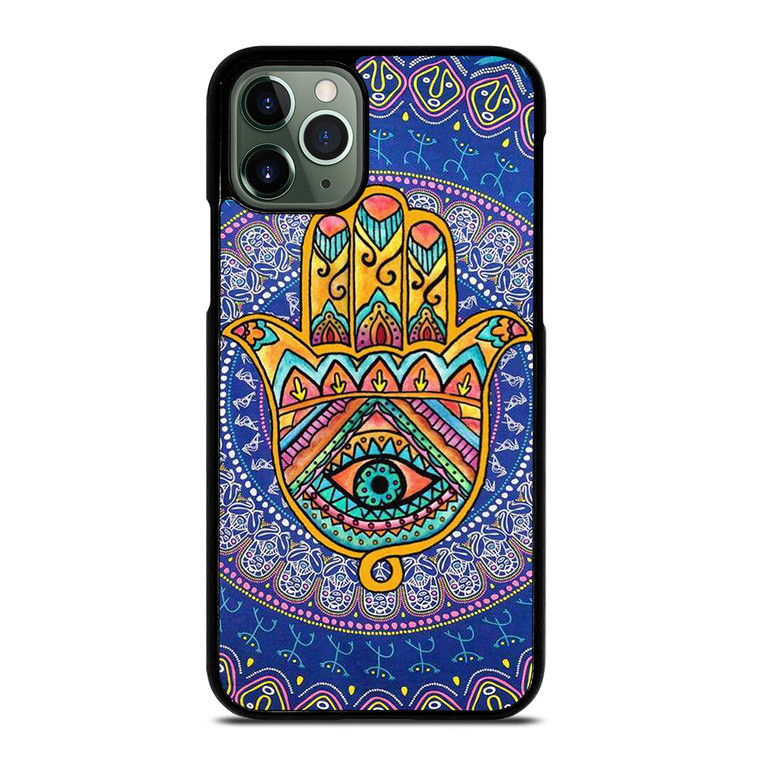 HAMSA EVIL EYE HAND iPhone 11 Pro Max Case