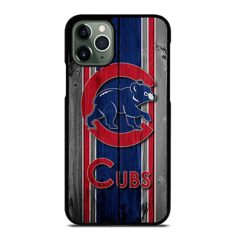 CHICAGO CUBS WOODEN iPhone 11 Pro Max Case