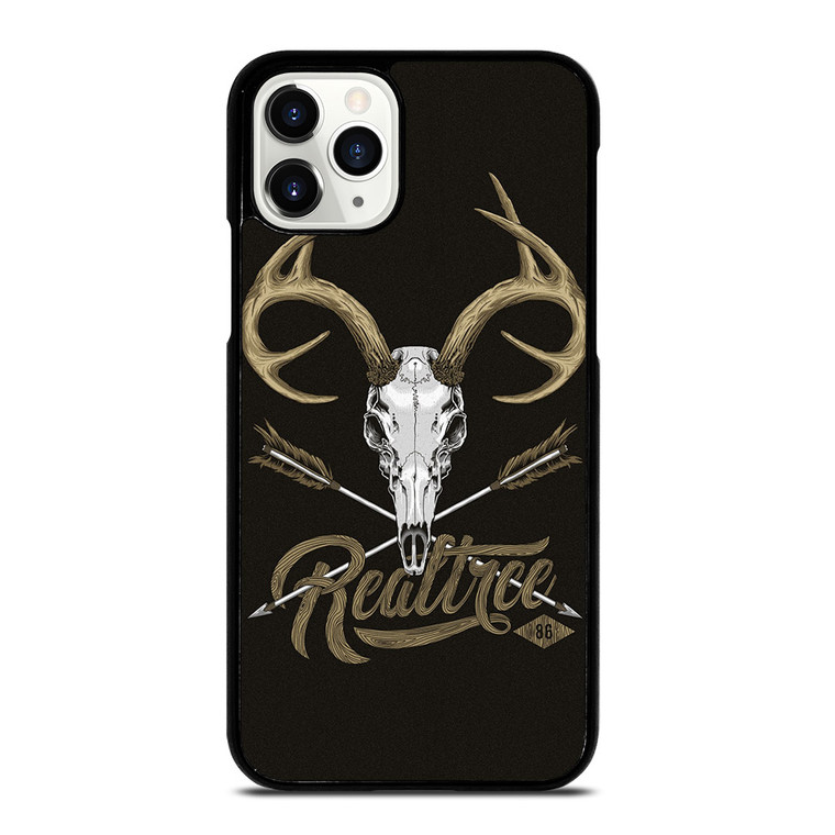REALTREE DEER SKULL LOGO iPhone 11 Pro Case