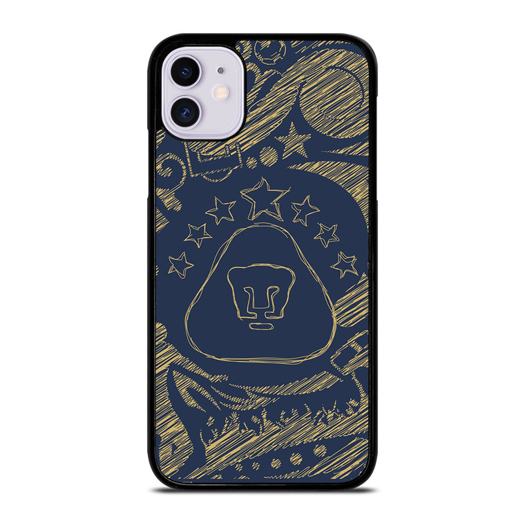 PUMAS UNAM ART LOGO iPhone 11 Case PUMAS UNAM ART LOGO iPhone 11 Case