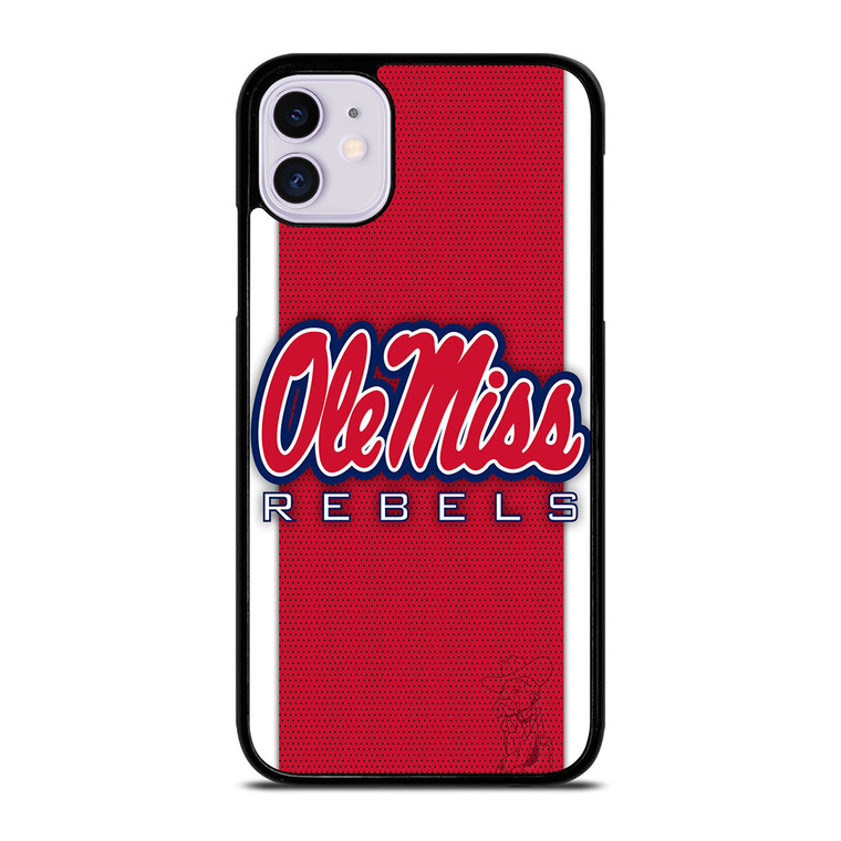 OLE MISS REBELS iPhone 11 Case
