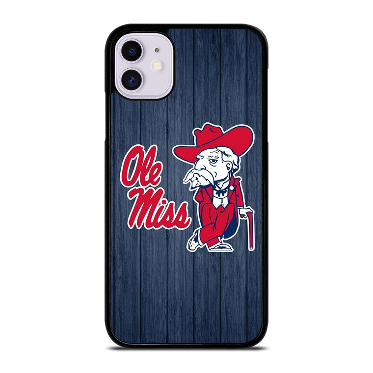 OLE MISS BASEBALL LOGO iPhone 11 Case