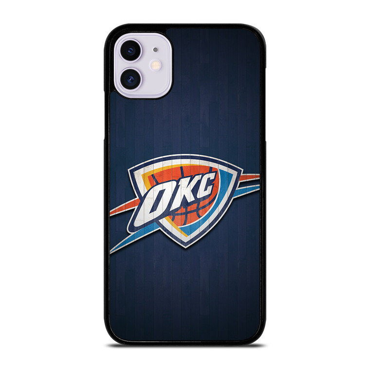 OKLAHOMA CITY THUNDER LOGO iPhone 11 Case