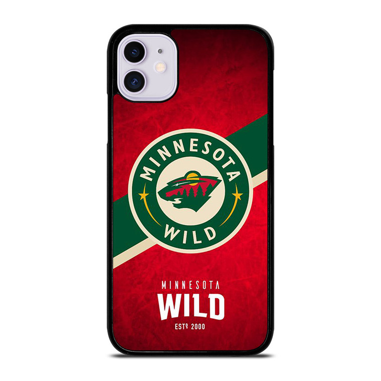 MINNESOTA WILD LOGO 2 iPhone 11 Case