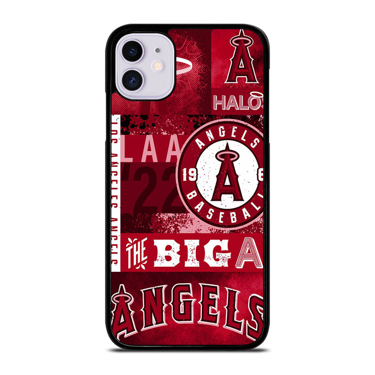 LA ANGELS OF ANAHEIM LOGO 3 iPhone 11 Case