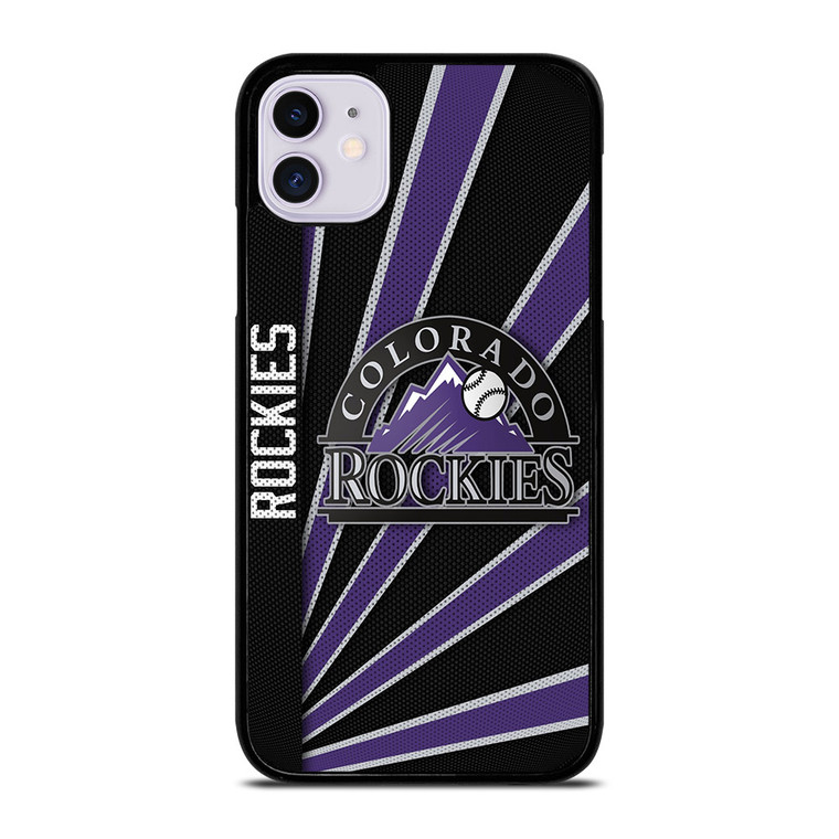 COLORADO ROCKIES LOGO 3 iPhone 11 Case