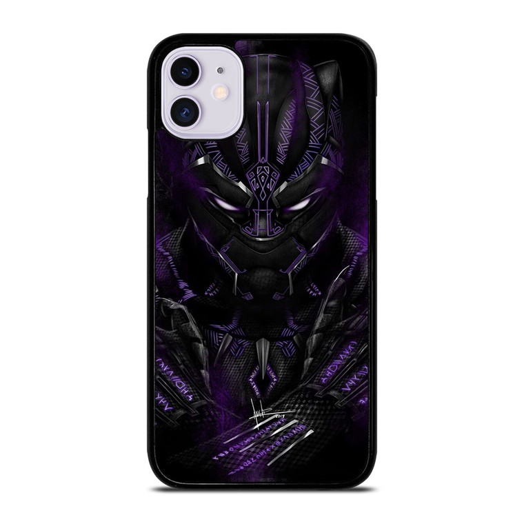 BLACK PANTHER MARVEL SUPERHERO iPhone 11 Case BLACK PANTHER MARVEL SUPERHERO iPhone 11 Case