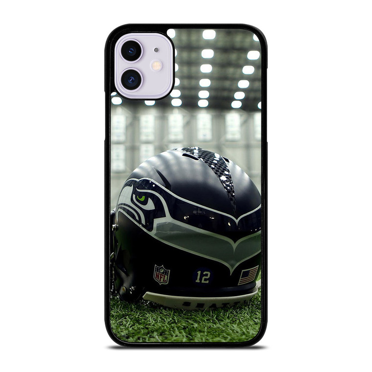 SEATTLE SEAHAWK HELMET iPhone 11 Case