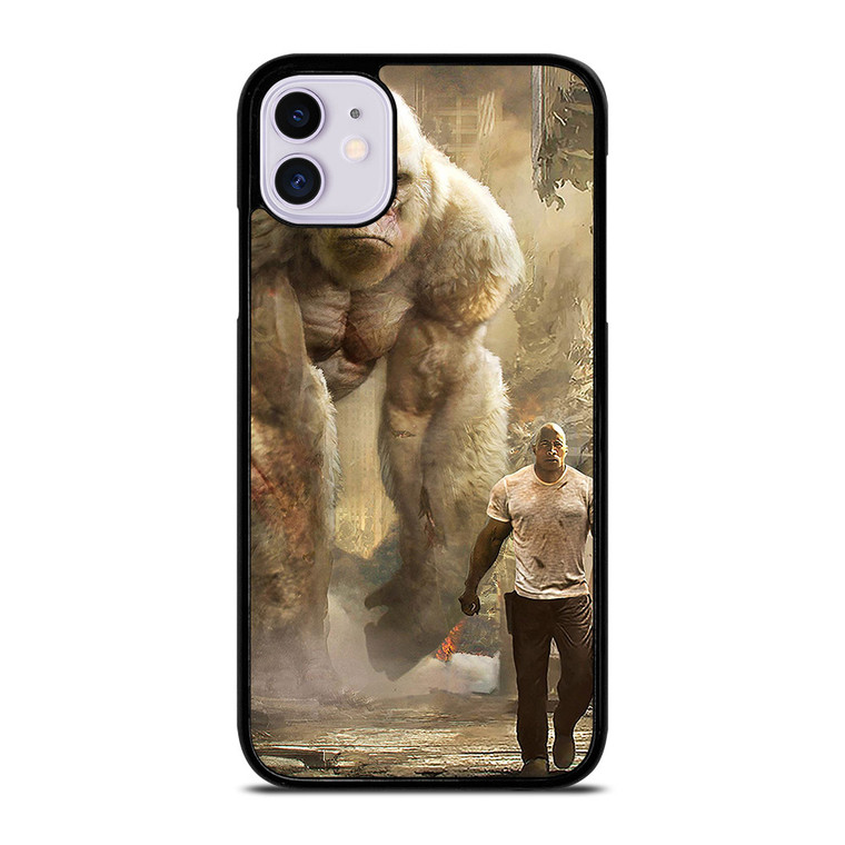 RAMPAGE DWAYNE JOHNSON iPhone 11 Case